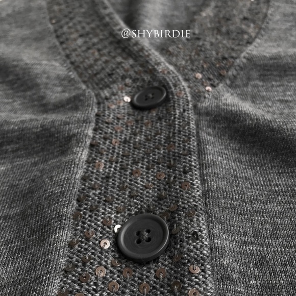 Madewell Wallace Sequin 100% Merino Wool Vest - Picture 7 of 15